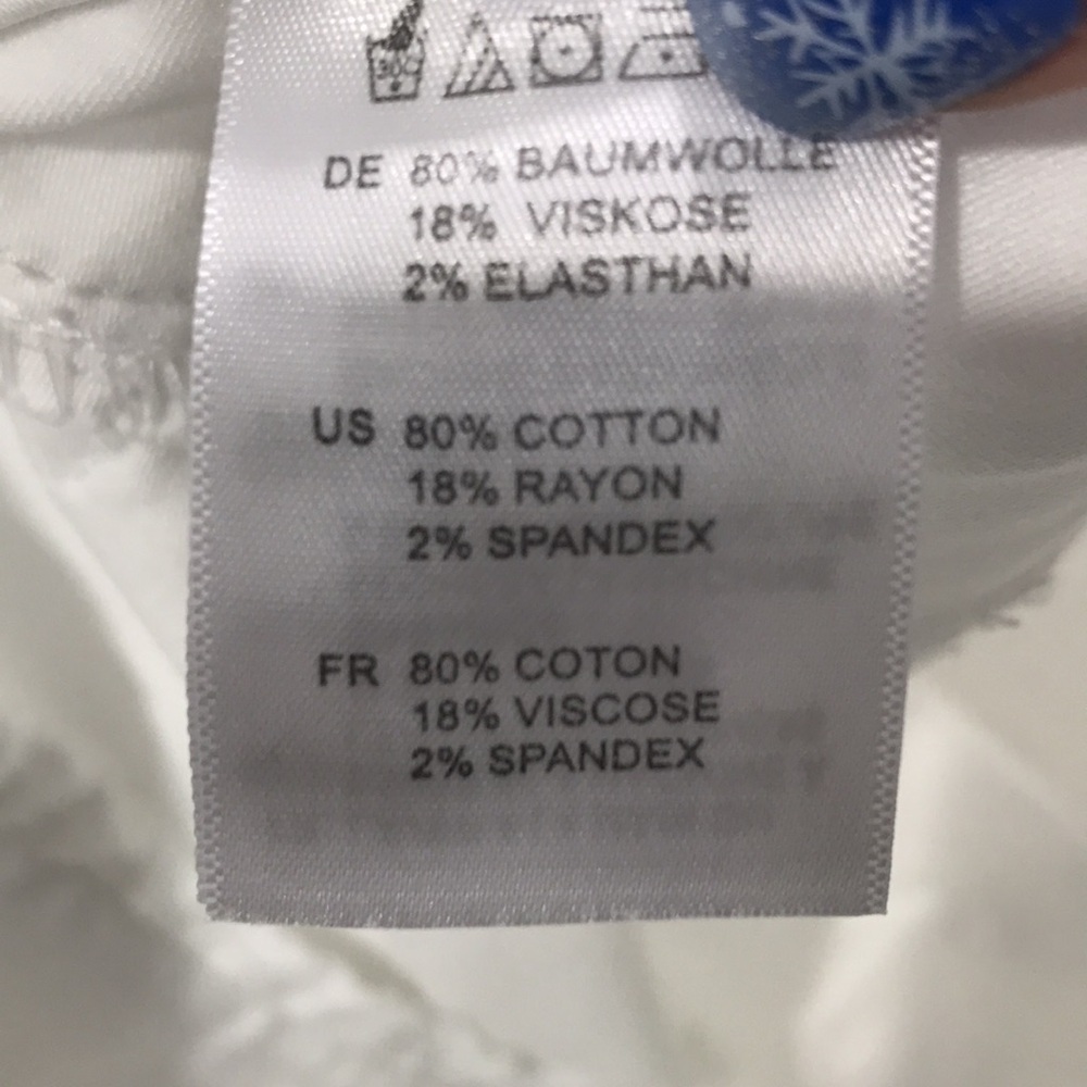 Articles of Society "Sarah" White Mid-Rise Skinny Jeans 5350CR-910E Size 30 - Picture 4 of 11